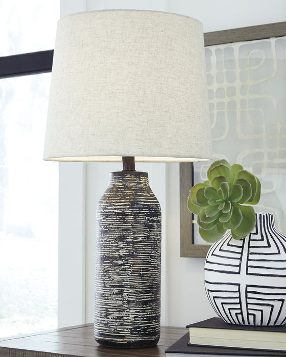Mahima Paper Table Lamp (2/CN) Huntsville Furniture Outlet