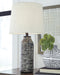 Mahima Paper Table Lamp (2/CN) Huntsville Furniture Outlet