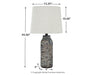 Mahima Paper Table Lamp (2/CN) Huntsville Furniture Outlet