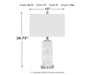 Malise Alabaster Table Lamp (1/CN) Huntsville Furniture Outlet