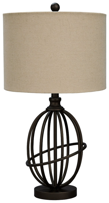 Manasa Metal Table Lamp (1/CN) Huntsville Furniture Outlet
