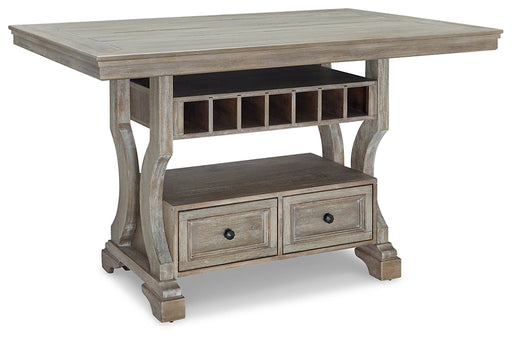 Moreshire RECT Dining Room Counter Table Huntsville Furniture Outlet