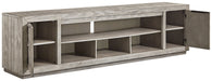 Naydell XL TV Stand w/Fireplace Option Huntsville Furniture Outlet