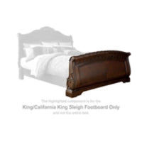 North Shore King Sleigh Rails Huntsville Furniture Outlet