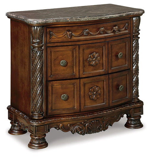 North Shore Three Drawer Night Stand Huntsville Furniture Outlet