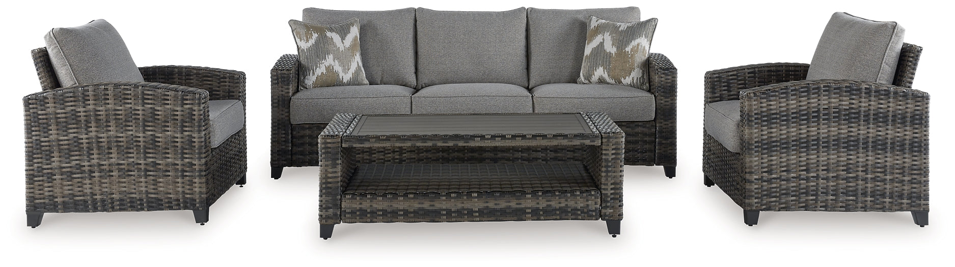 Oasis Court Sofa/Chairs/Table Set (4/CN) Huntsville Furniture Outlet