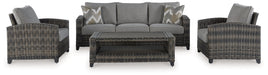 Oasis Court Sofa/Chairs/Table Set (4/CN) Huntsville Furniture Outlet