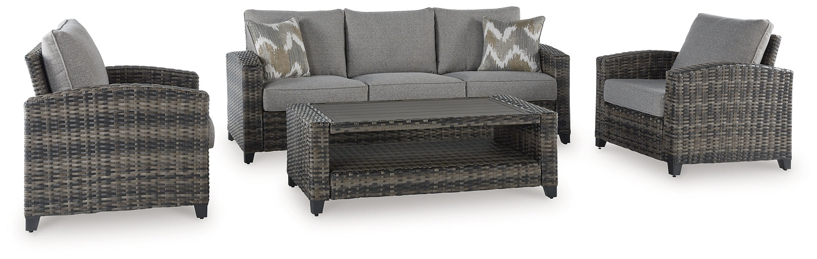 Oasis Court Sofa/Chairs/Table Set (4/CN) Huntsville Furniture Outlet