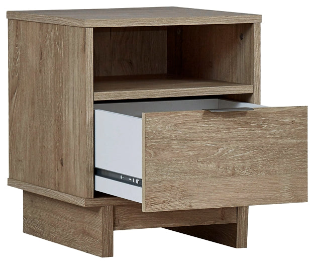 Oliah One Drawer Night Stand Huntsville Furniture Outlet