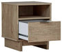 Oliah One Drawer Night Stand Huntsville Furniture Outlet