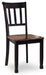 Owingsville Dining Table and 4 Chairs and Bench Huntsville Furniture Outlet