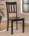 Owingsville Dining Table and 4 Chairs and Bench Huntsville Furniture Outlet