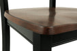 Owingsville Dining Table and 4 Chairs and Bench Huntsville Furniture Outlet