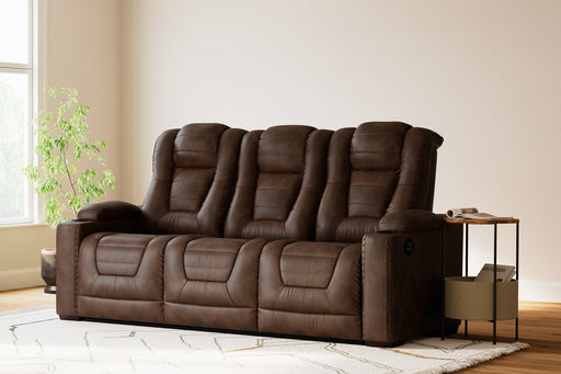 Owner's Box PWR REC Sofa with ADJ Headrest Huntsville Furniture Outlet