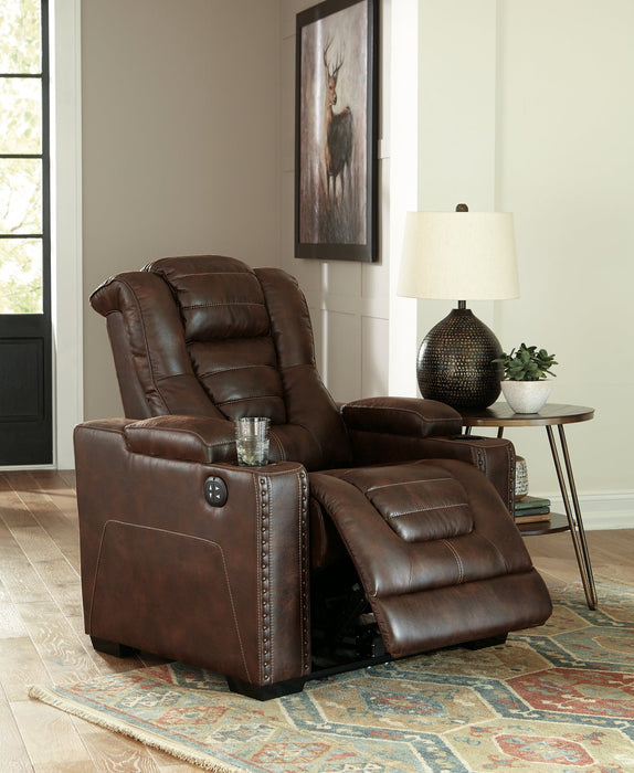 Owner's Box PWR Recliner/ADJ Headrest Huntsville Furniture Outlet