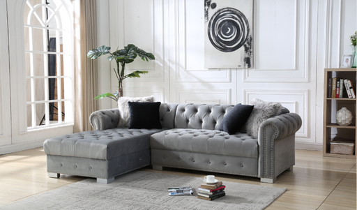 PERLA GRAY SECTIONAL Huntsville Furniture Outlet