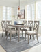 Parellen Dining Table and 6 Chairs Huntsville Furniture Outlet