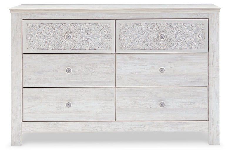Paxberry Six Drawer Dresser Huntsville Furniture Outlet