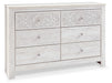 Paxberry Six Drawer Dresser Huntsville Furniture Outlet