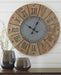 Payson Wall Clock Huntsville Furniture Outlet