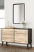 Piperton Six Drawer Dresser Huntsville Furniture Outlet