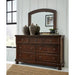 Porter Dresser and Mirror Huntsville Furniture Outlet