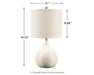Rainermen Ceramic Table Lamp (1/CN) Huntsville Furniture Outlet