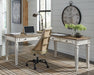 Realyn 2-Piece Home Office Desk Huntsville Furniture Outlet
