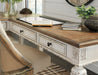Realyn 2-Piece Home Office Desk Huntsville Furniture Outlet