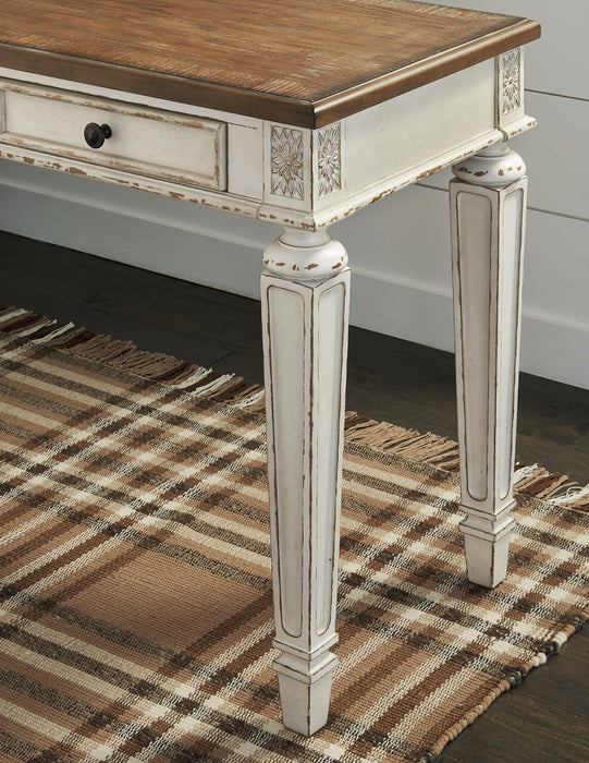 Realyn 2-Piece Home Office Desk Huntsville Furniture Outlet