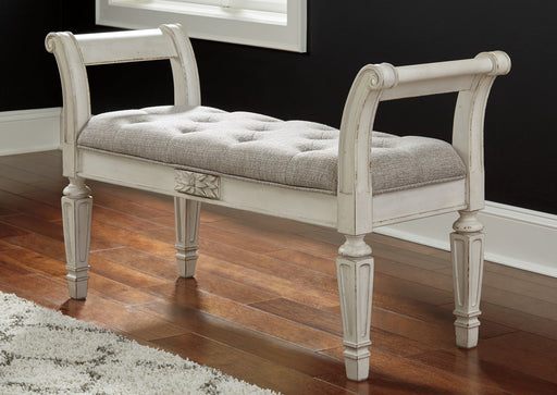 Realyn Accent Bench Huntsville Furniture Outlet