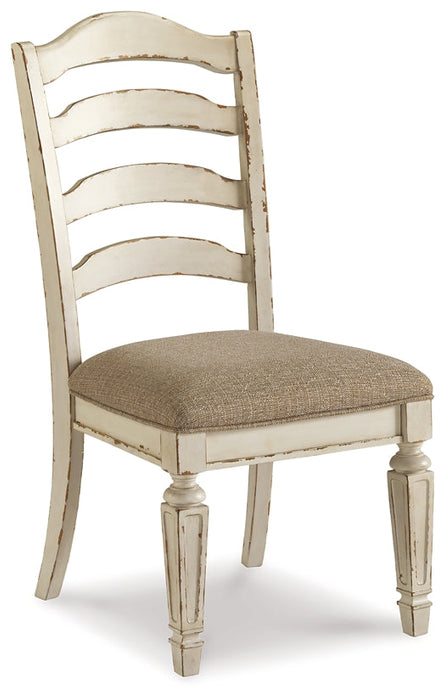 Realyn Dining Table and 6 Chairs Huntsville Furniture Outlet