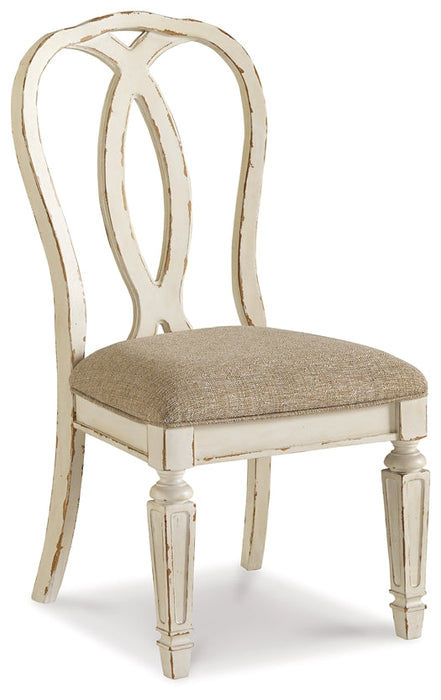 Realyn Dining Table and 6 Chairs Huntsville Furniture Outlet