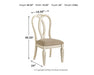 Realyn Dining Table and 6 Chairs Huntsville Furniture Outlet