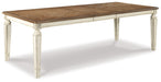 Realyn Dining Table and 8 Chairs Huntsville Furniture Outlet