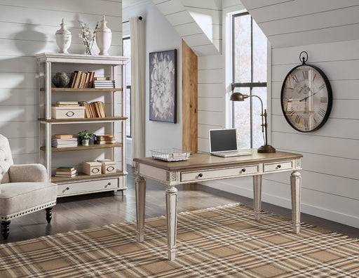 Realyn Home Office Desk and Storage Huntsville Furniture Outlet