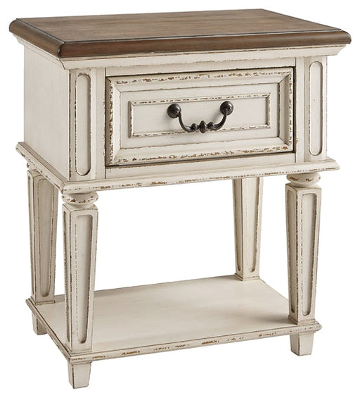 Realyn One Drawer Night Stand Huntsville Furniture Outlet