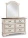 Realyn Twin Panel Bed with Mirrored Dresser, Chest and Nightstand Huntsville Furniture Outlet