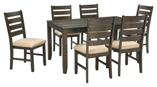 Rokane Dining Room Table Set (7/CN) Huntsville Furniture Outlet