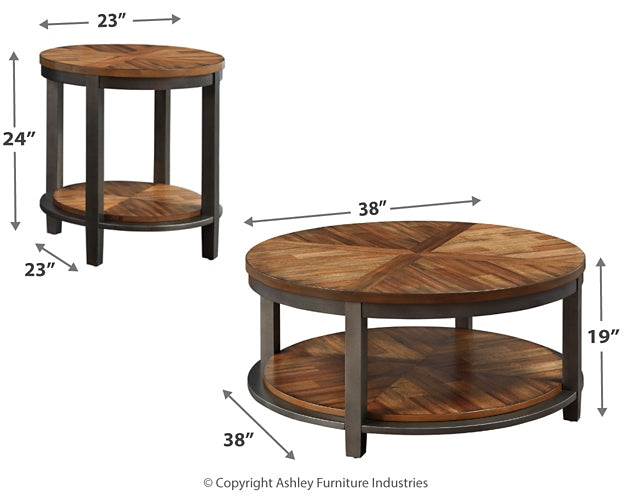Roybeck Occasional Table Set (3/CN) Huntsville Furniture Outlet
