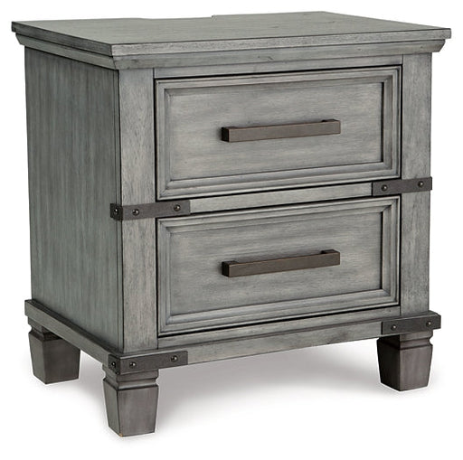 Russelyn Two Drawer Night Stand Huntsville Furniture Outlet