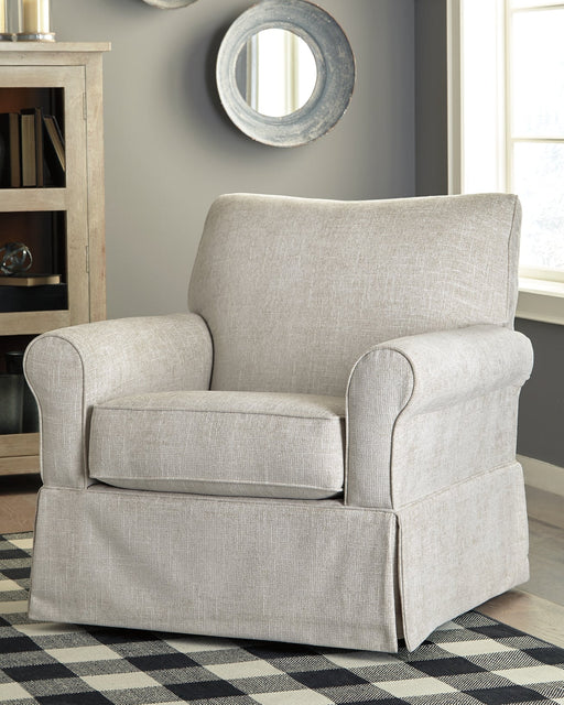 Searcy Swivel Glider Accent Chair Huntsville Furniture Outlet