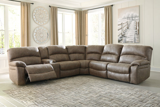 Segburg 4-Piece Power Reclining Sectional Huntsville Furniture Outlet