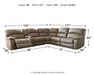 Segburg 4-Piece Power Reclining Sectional Huntsville Furniture Outlet