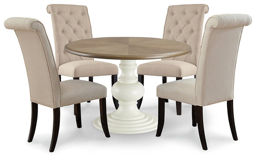 Shatayne Dining Table and 4 Chairs Huntsville Furniture Outlet