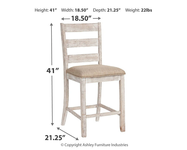 Skempton Counter Height Dining Table and 4 Barstools Huntsville Furniture Outlet