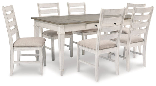 Skempton Dining Table and 6 Chairs Huntsville Furniture Outlet