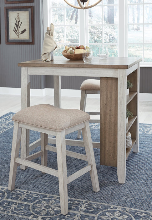 Skempton RECT DRM Counter TBL Set(3/CN) Huntsville Furniture Outlet