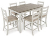 Skempton RECT DRM Counter TBL Set(7/CN) Huntsville Furniture Outlet