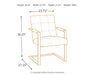 Starmore Home Office Desk with Chair Huntsville Furniture Outlet